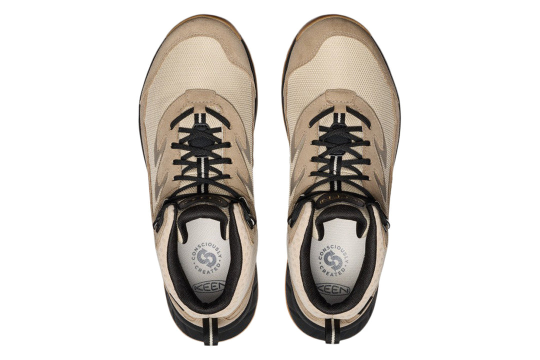 Keen Hightrail Mid WP 2E Brindle/Oakbuff Mens #color_brown-taupe