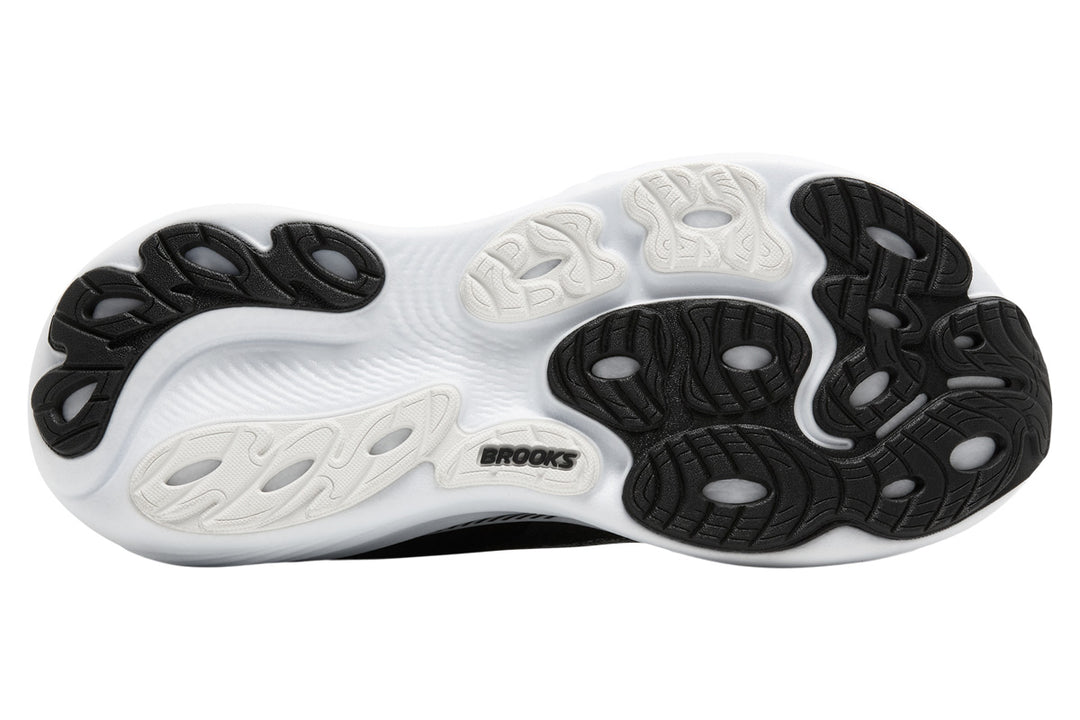 Brooks Adrenaline GTS 25 2E Black/White Mens #color_black