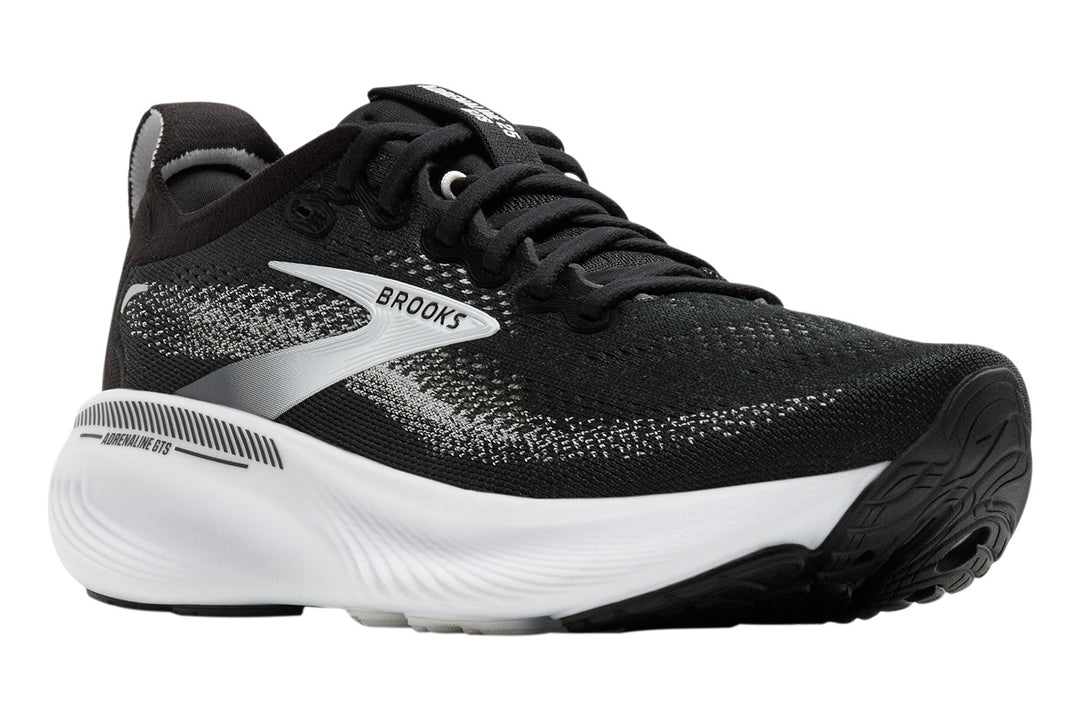 Brooks Adrenaline GTS 25 2E Black/White Mens #color_black