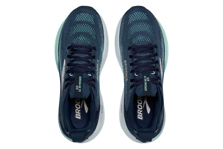 Brooks Adrenaline GTS 25 B Spellbound/Yucca/Pink Womens #color_navy-multi