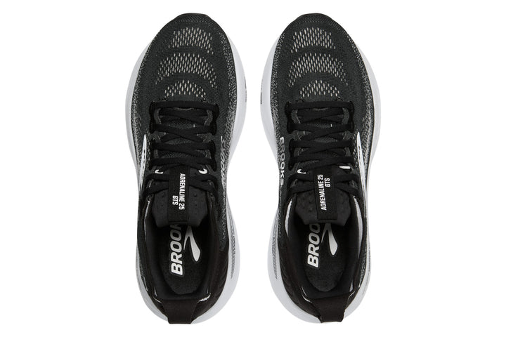 Brooks Adrenaline GTS 25 2E Black/White Mens #color_black