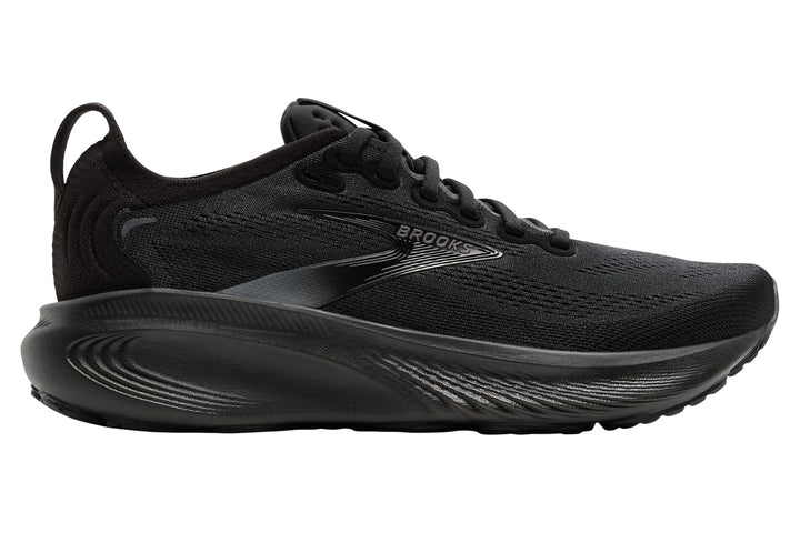 Brooks Adrenaline GTS 25 4E Black/Black/Ebony Mens #color_black