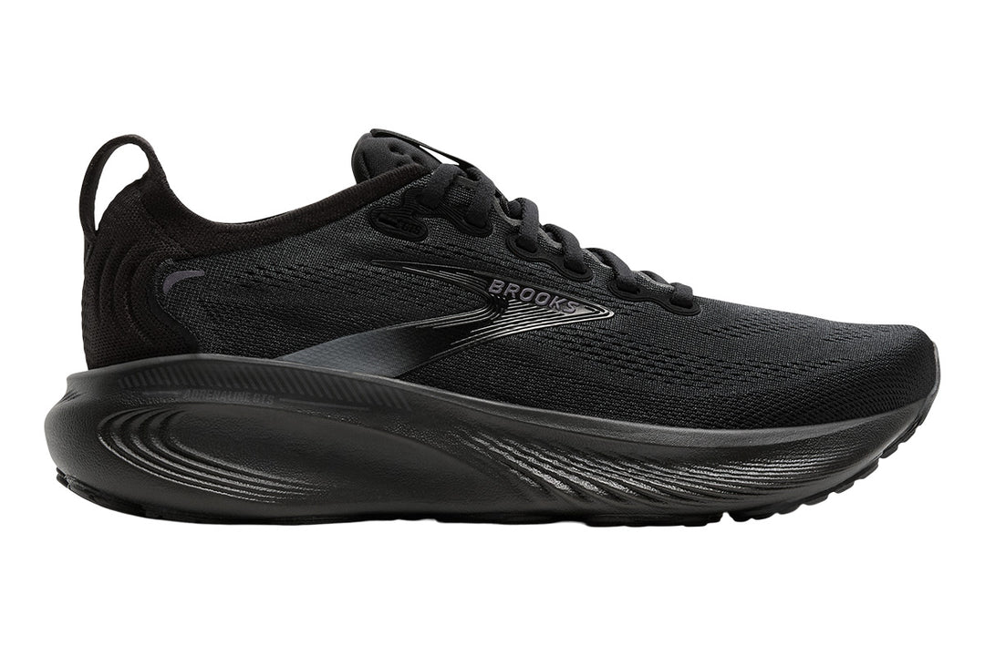 Brooks Adrenaline GTS 25 D Black/Black/Ebony Womens #color_black