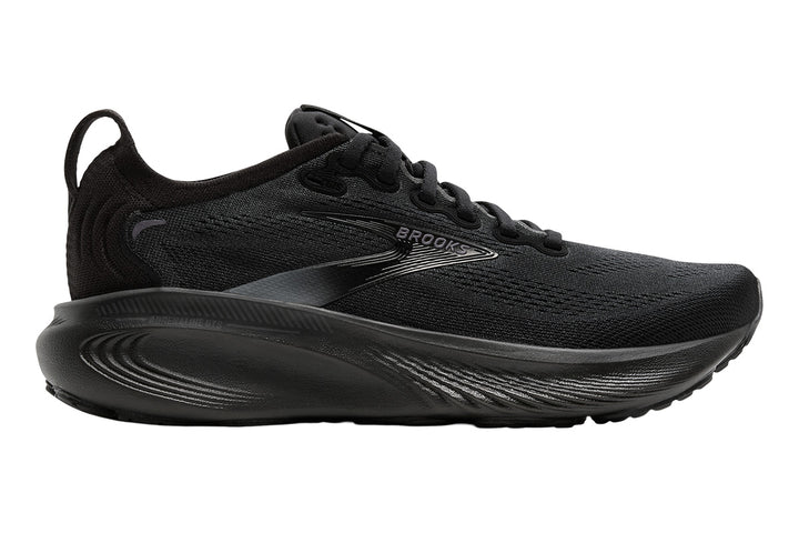 Brooks Adrenaline GTS 25 D Black/Black/Ebony Womens #color_black