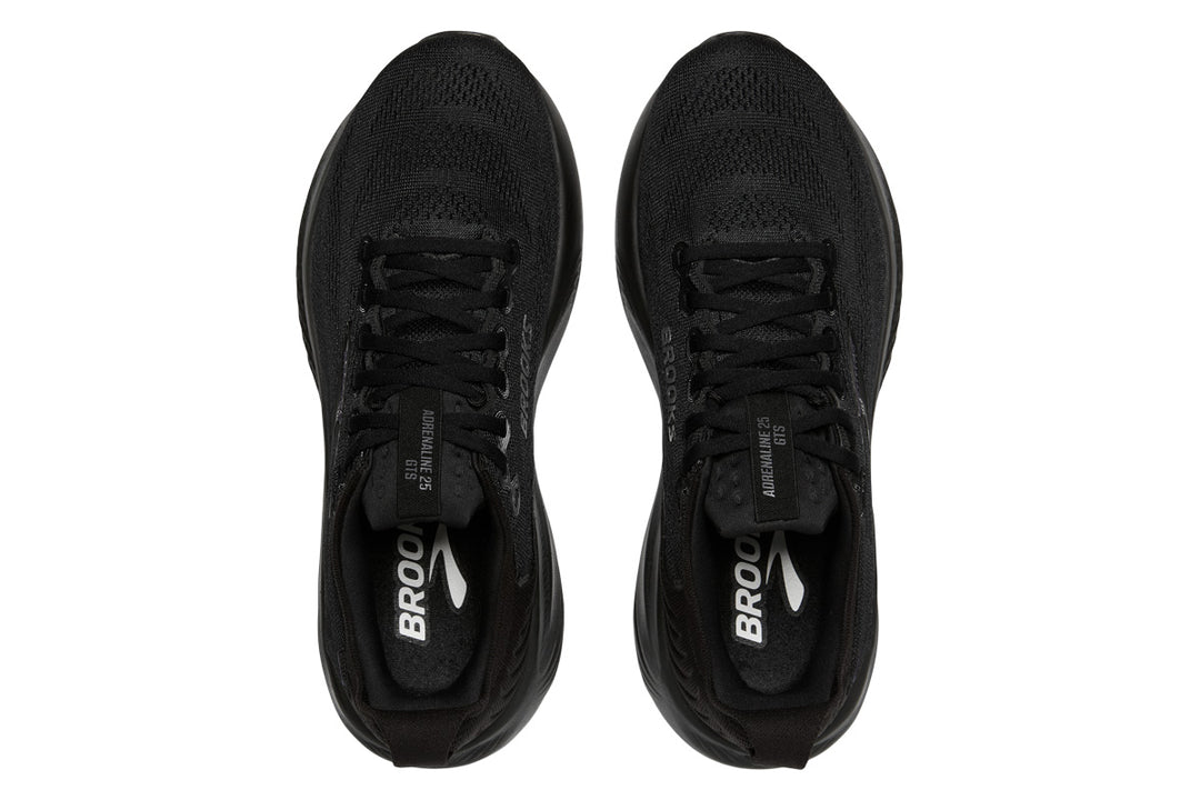Brooks Adrenaline GTS 25 D Black/Black/Ebony Womens #color_black