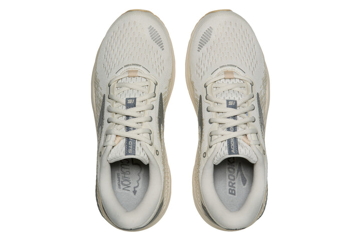 Brooks Addiction GTS 15 D Vaporous Gray/Primer Gray/Sand Womens #color_brown-beige