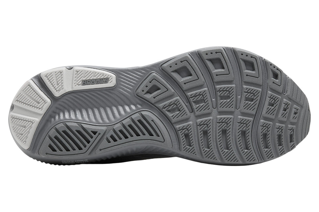 Brooks Ghost 17 D Primer Gray/Oyster Mushroom Mens #color_grey-dark-grey