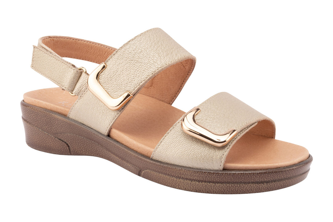 Klouds Elegance Pebble Champagne Womens #color_metallic-gold