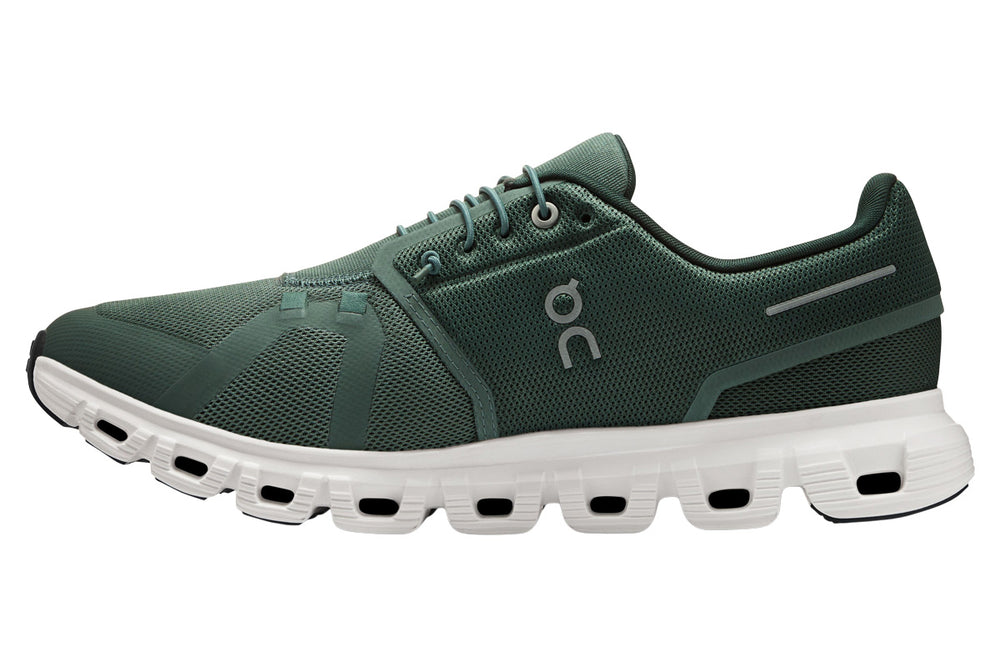 On Cloud 6 D Olive/Evergreen Mens #color_