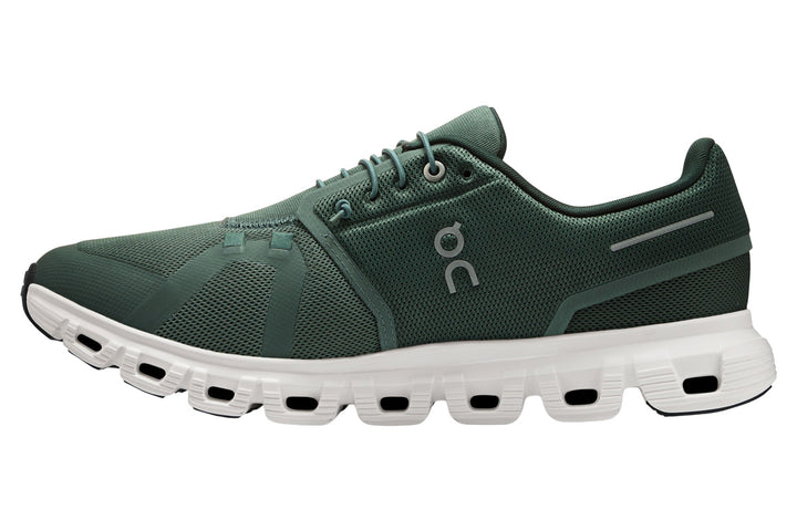 On Cloud 6 D Olive/Evergreen Mens #color_