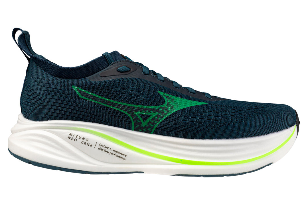 Mizuno Neo Zen 2 D Reflecting Pond/Goblin Green/Glowing Apple Mens #color_green-teal