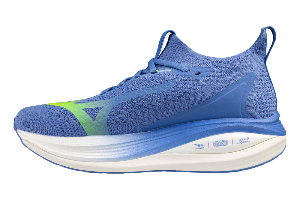 Mizuno Neo Vista 2 B Ultramarine/White/Lightning Yellow Womens #color_blue-multi-yellows