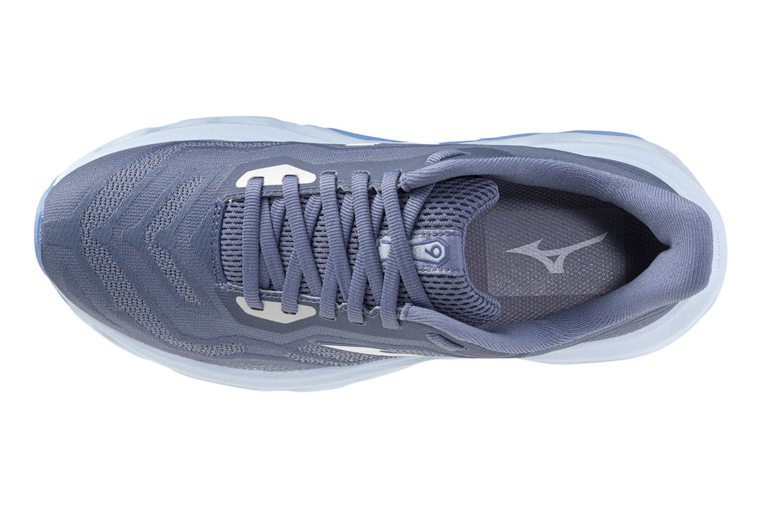 Mizuno Wave Horizon 9 D Wild Wind/White/Vista Blue Womens #color_grey-dark-grey