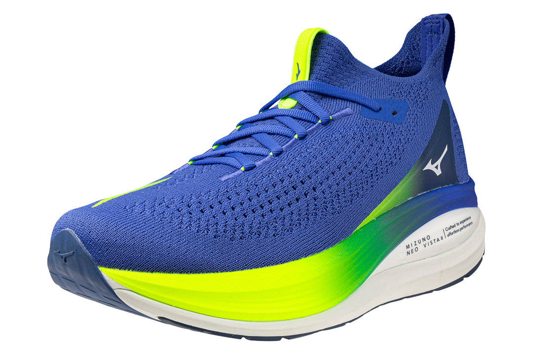Mizuno Neo Vista 2 D Dazzling Blue/White/Lightning Yellow Mens #color_blue-multi-yellows