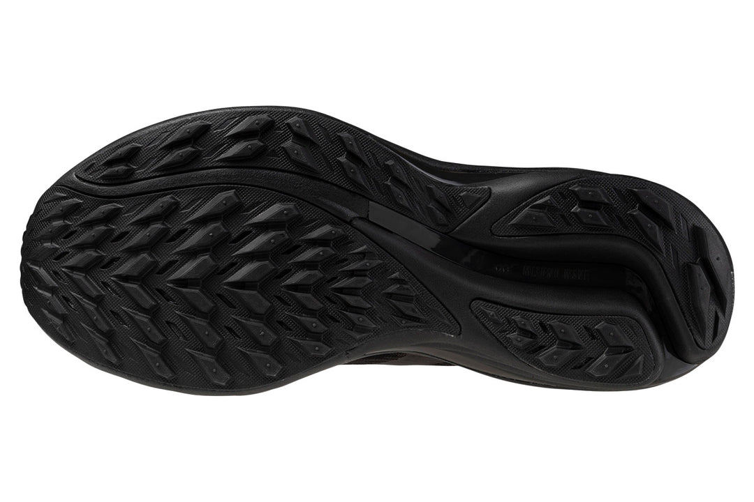 Mizuno Wave Rider GTX 3 2E Black/Black/Black Sand Mens #color_black