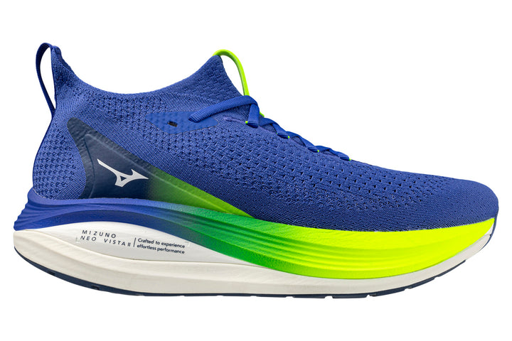 Mizuno Neo Vista 2 D Dazzling Blue/White/Lightning Yellow Mens #color_blue-multi-yellows