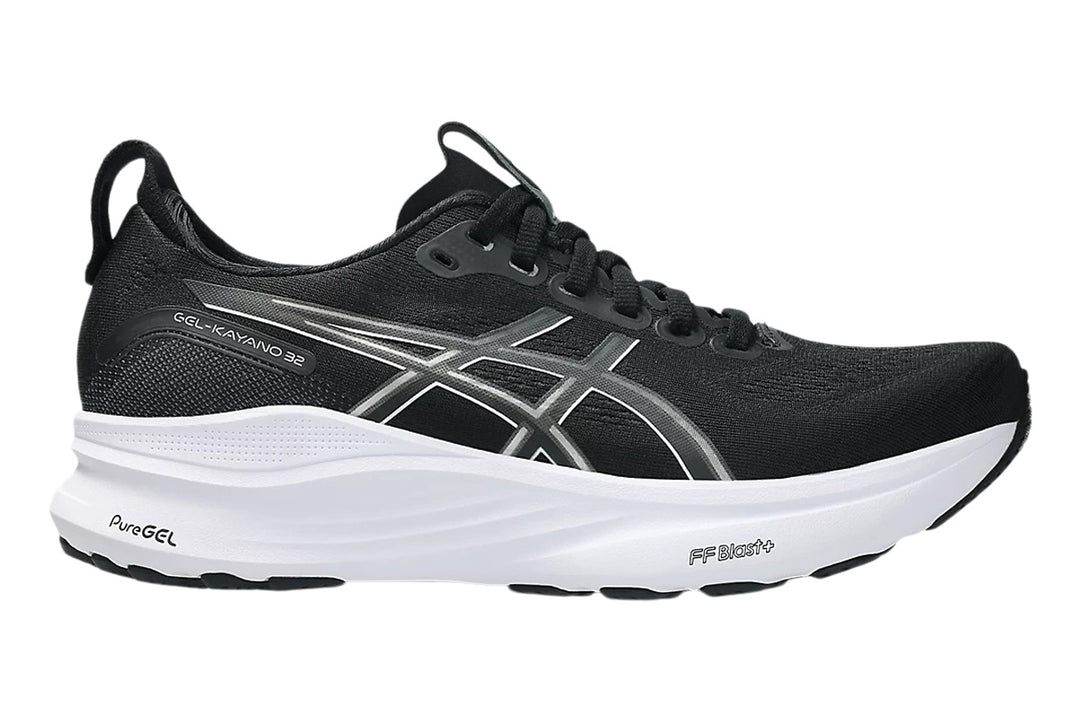 Asics Gel-Kayano 32 D Black/White Womens #color_black
