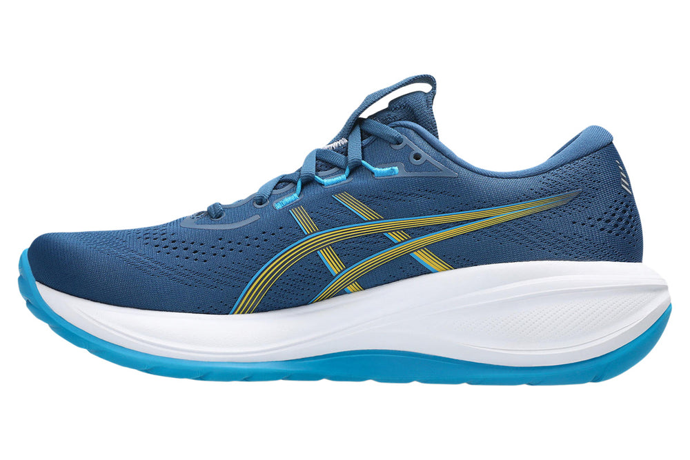 Asics Gel-Cumulus 28 D Twilight Blue/Yamabuki Mens #color_navy