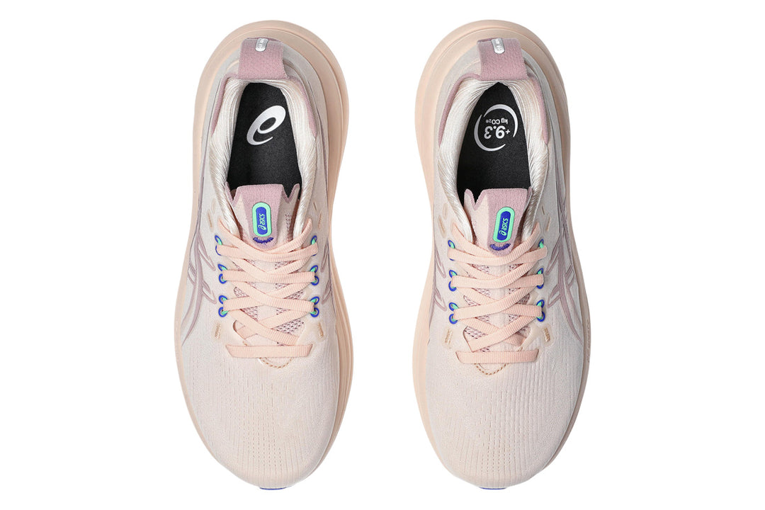 Asics Gel-Nimbus 28 B Pearl Pink/Morganite Womens #color_pink