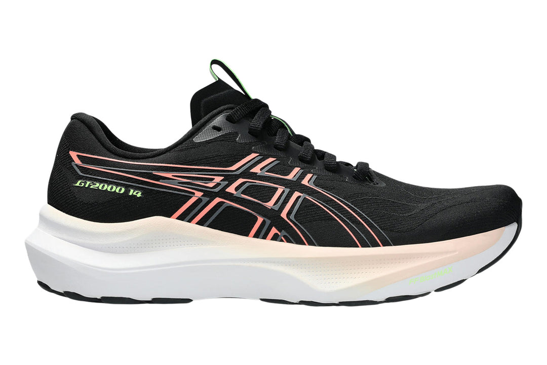 Asics GT-2000 14 B Black/Sun Coral Womens #color_black