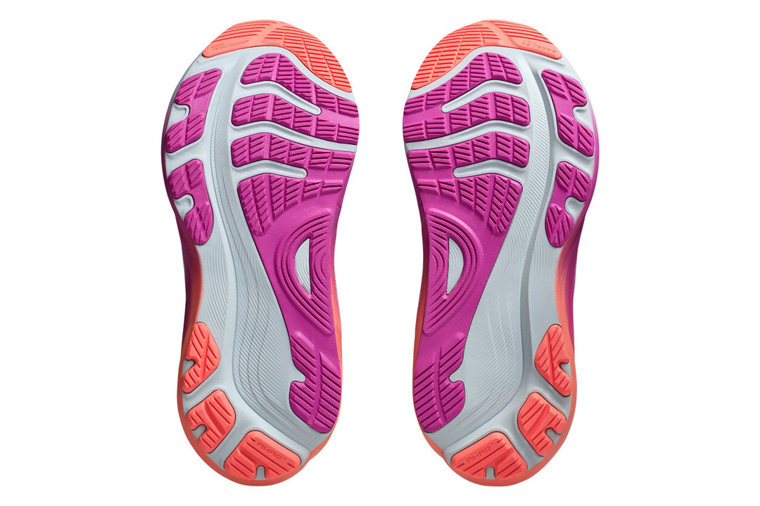Asics Gel-Kayano 32 B Sky/Digital Sakura Womens #color_white-multi-pinks-oranges