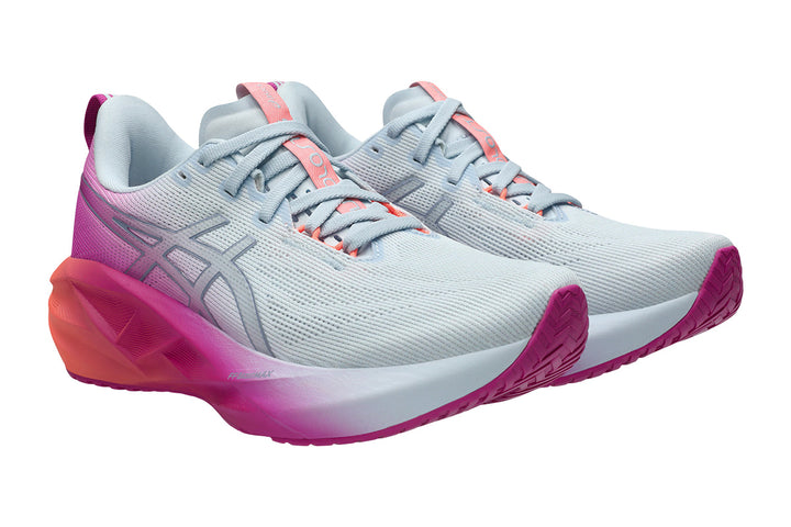 Asics Novablast 5 B Sky/Digital Sakura Womens #color_white-multi-pinks-oranges