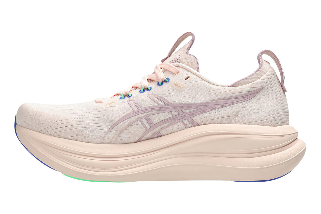Asics Gel-Nimbus 28 B Pearl Pink/Morganite Womens #color_pink