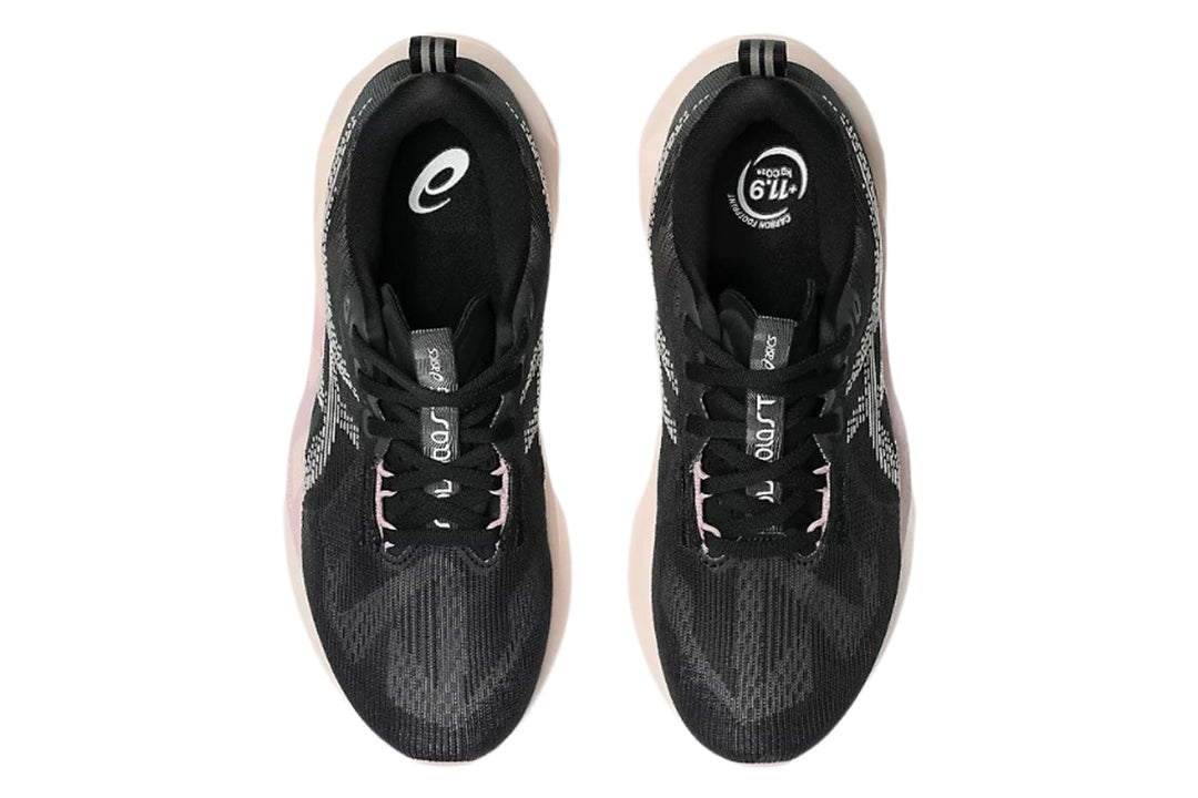 Asics Novablast 5 B Black/Pearl Pink Womens #color_black-multi-pinks