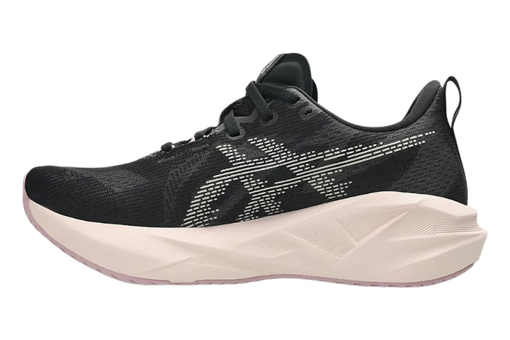 Asics Novablast 5 B Black/Pearl Pink Womens #color_black-multi-pinks