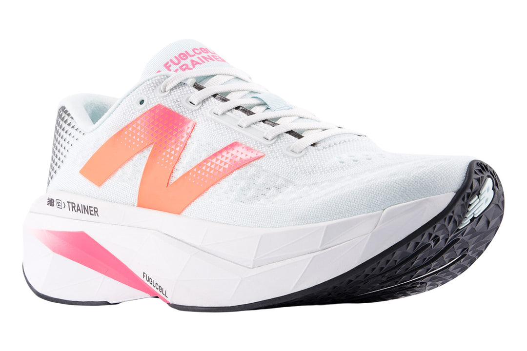 New Balance Super Comp Trainer v3 D Fairweather Blue Mens #color_white-multi-pinks-oranges