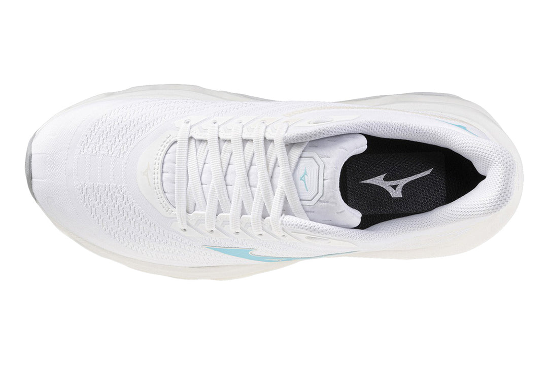 Mizuno Wave Horizon 8 B White/Tanager Turquoise/Nimbus Cloud Womens #color_white-multi-blues