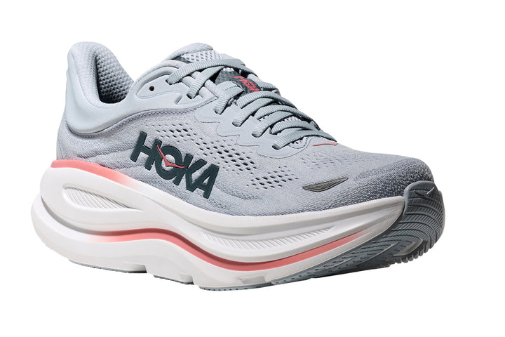 Hoka Bondi 9 B Mineral Blue/Washed Blue Womens #color_blue-powder-blue