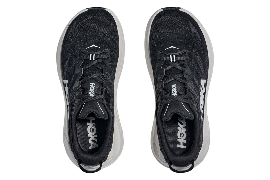 Hoka Gaviota 6 B Black/White Womens #color_black