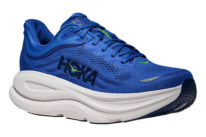 Hoka Bondi 9 D Cobalt Blue/Ultramarine Mens #color_blue-cobalt-blue