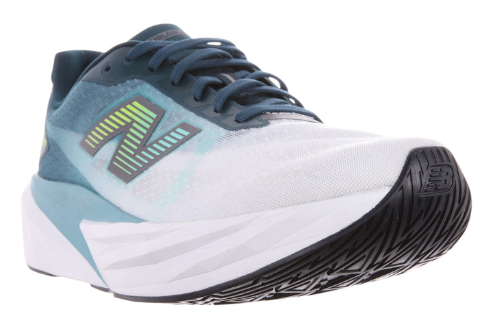 New Balance Rebel v5 D Medusa Green Mens #color_blue-multi-whites