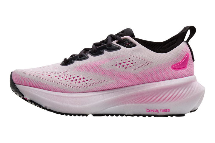 Brooks Glycerin GTS 23 B White/Phantom/Cyber Pink Womens #color_white-multi-pinks