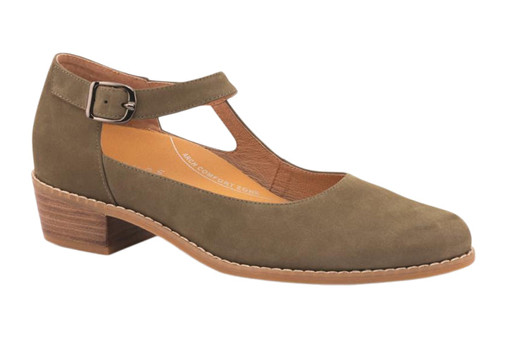 Klouds Raven Khaki Nubuck Womens #color_green
