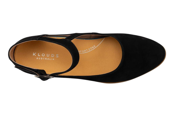 Klouds Raven Black Nubuck Womens #color_black