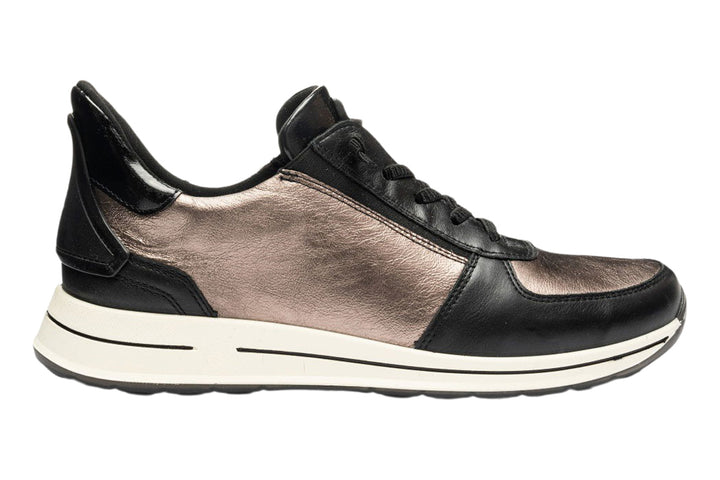 Ara Osaka 2.0 12-24836 Black/Pewter Womens #color_black-multi-metallics