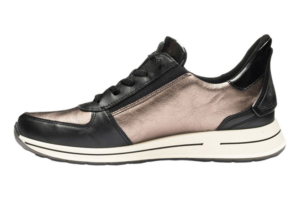 Ara Osaka 2.0 12-24836 Black/Pewter Womens #color_black-multi-metallics