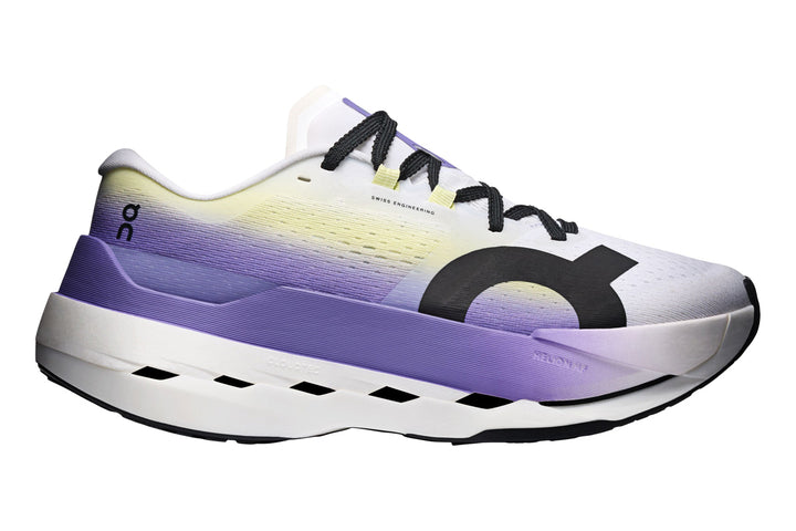 On Cloudboom Max B White/Juniper Womens #color_white-multi-purples-yellows