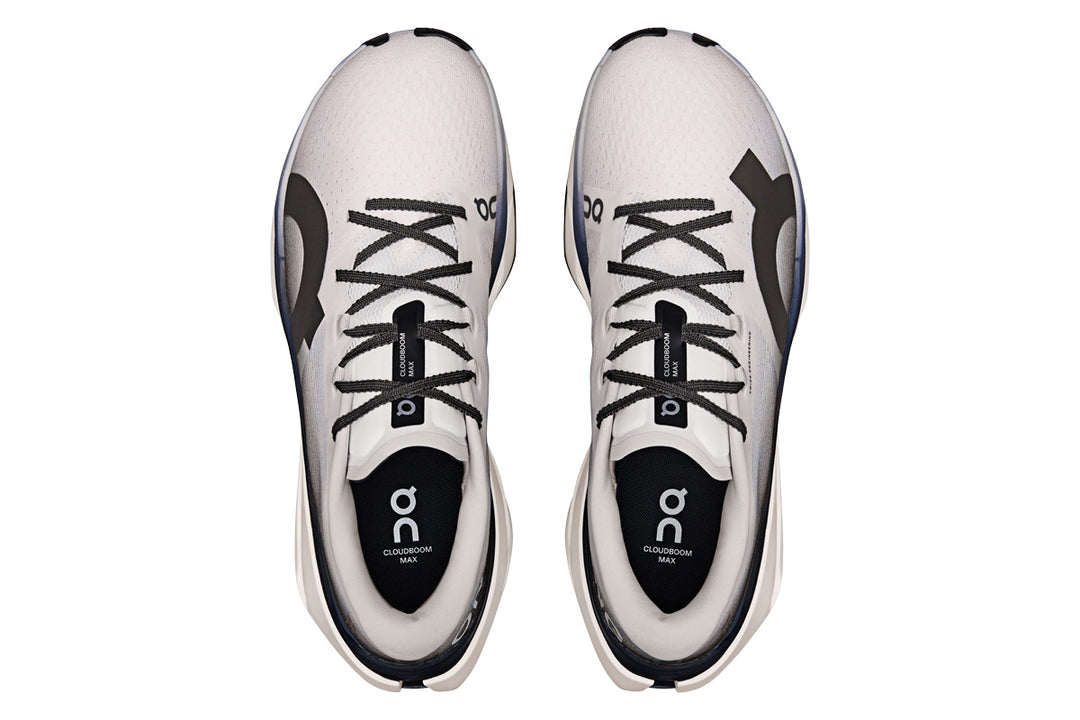 On Cloudboom Max D White/Black Mens #color_white-multi-greys