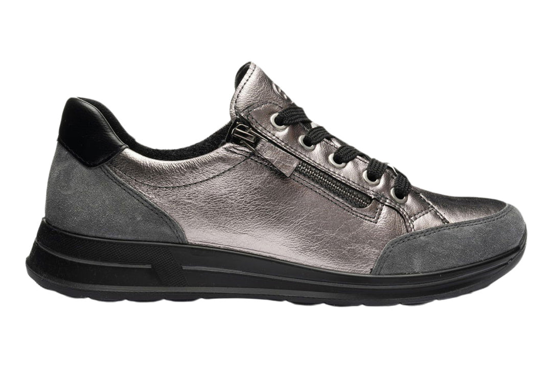 Ara Osaka 2.0 12-54801 Graphite/Black Womens #color_metallic-pewter