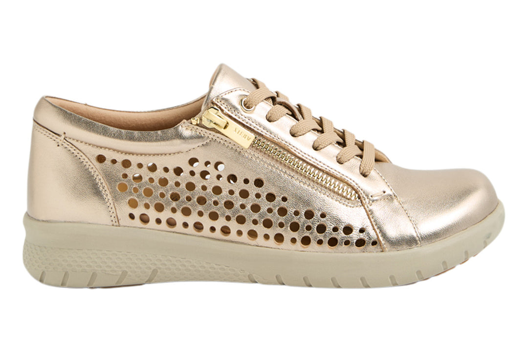 Ziera Shovo XF Champagne Womens #color_metallic-gold