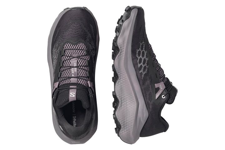 Salomon Ultraglide 4 Black/Dark Gull Gray/Silver Cloud Mens #color_black