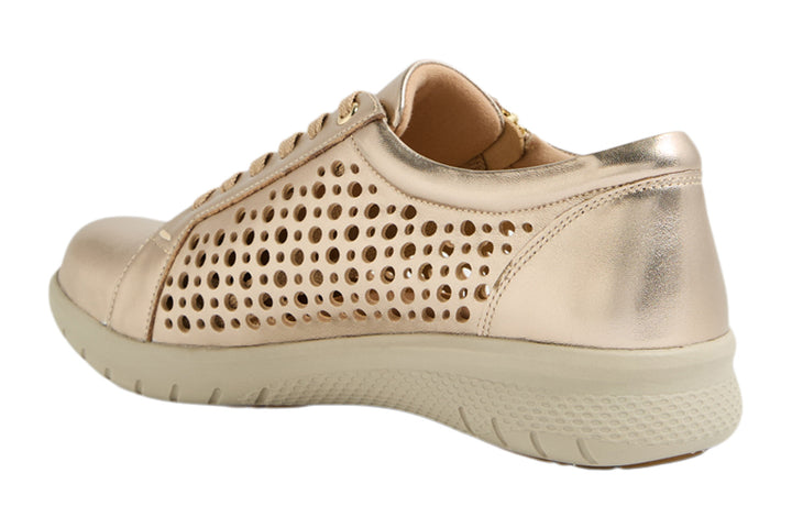 Ziera Shovo XF Champagne Womens #color_metallic-gold