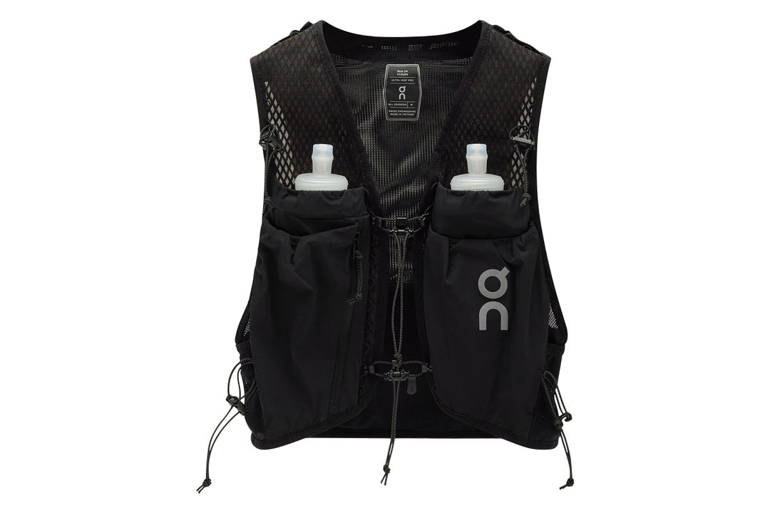 On Ultra Vest Pro Black Unisex #color_black