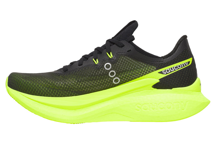 Saucony Endorphin Pro 5 D Citron/Black Mens #color_black-multi-yellows