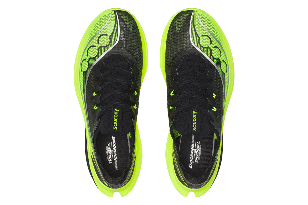 Saucony Endorphin Pro 5 D Citron/Black Mens #color_black-multi-yellows