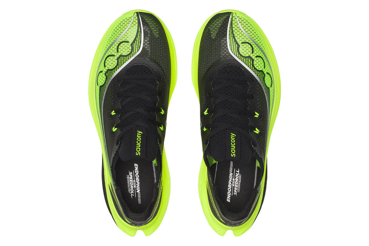 Saucony Endorphin Pro 5 D Citron/Black Mens #color_black-multi-yellows